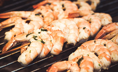 Garlic Butter Grilled Shrimp