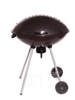 26" Charcoal Football Grill by Keg-a-Que can grill enough to satisfy a hungry football crowd