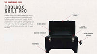 Keg-a-Que Toolbox Grill Specs