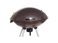 26" Charcoal Football Grill by Keg-a-Que perfect for the backyard and football party